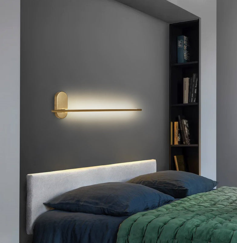Linear Stripes Wall Lighting Modern Metal Wall Mount Lamp for Bedroom Living Room