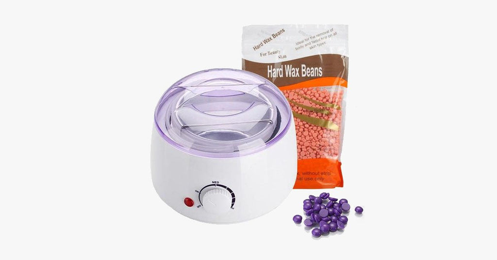 Compact wax bean heating device