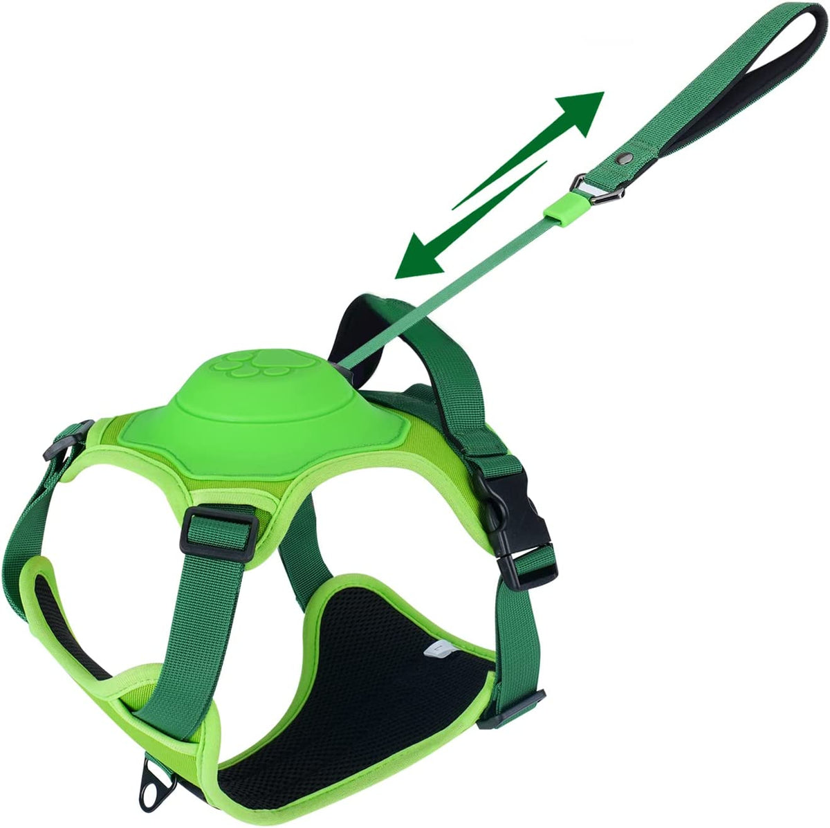mamymarket™ - Dog Harness and Retractable Leash Set All-in-One