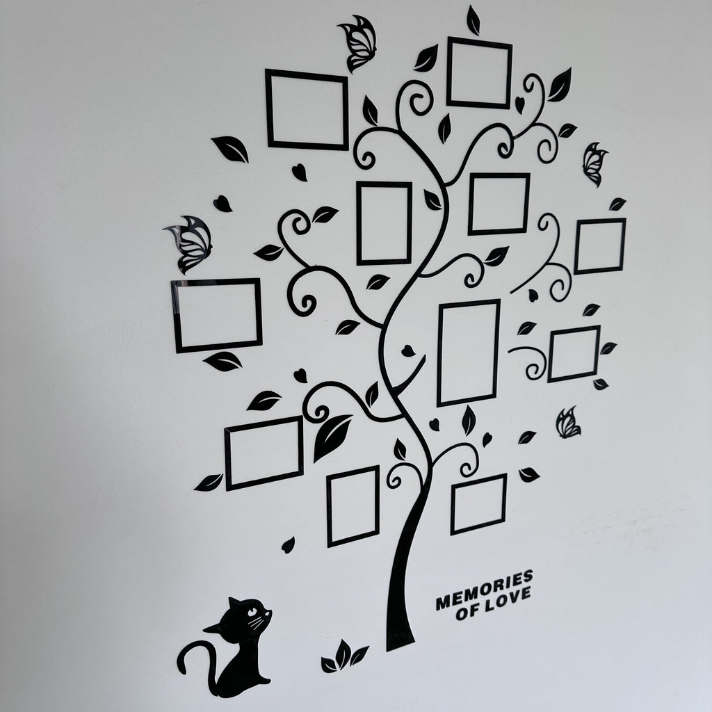 MemoryTree - Unique 3D Photo Tree Wall Decoration