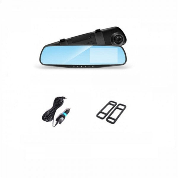 SafeMirror HD Rearview Mirror with Dashcam – 1080p, Motion Detection & Wide Angle