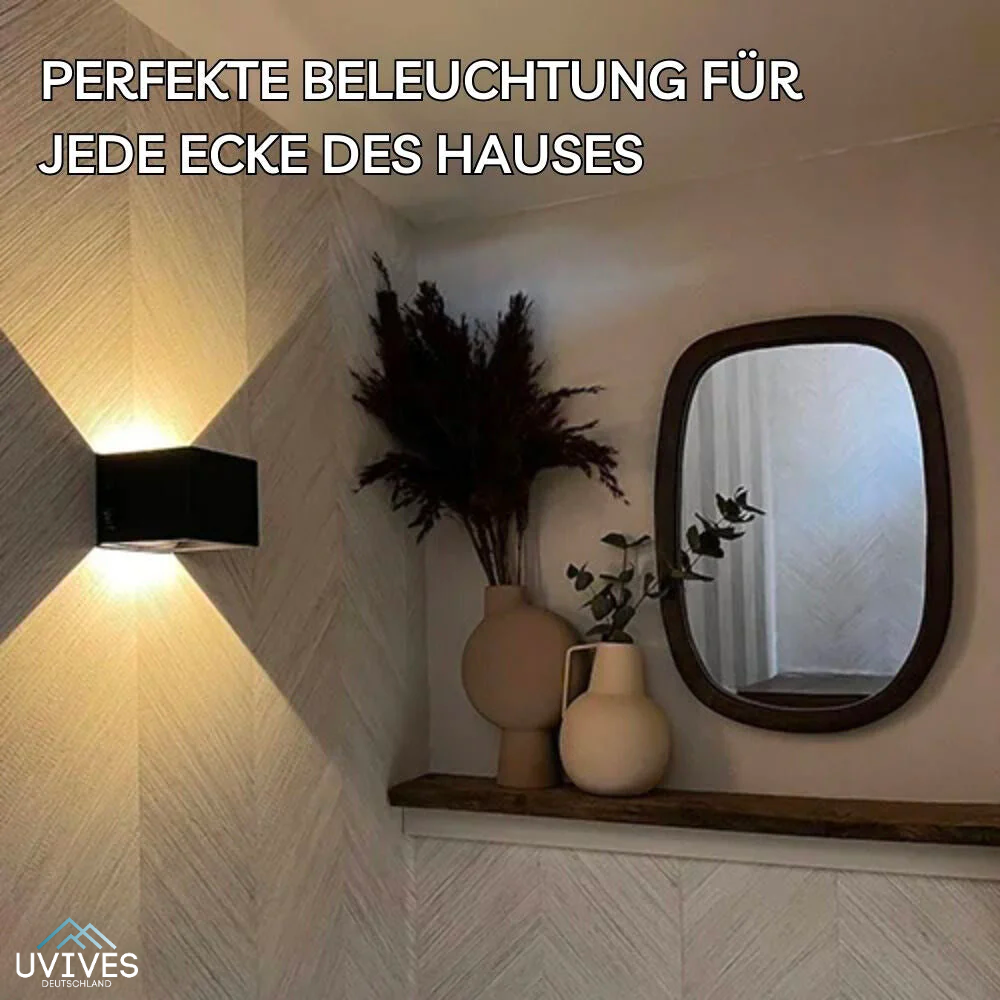 LuminaCube Wireless Luxury Wall Lamp