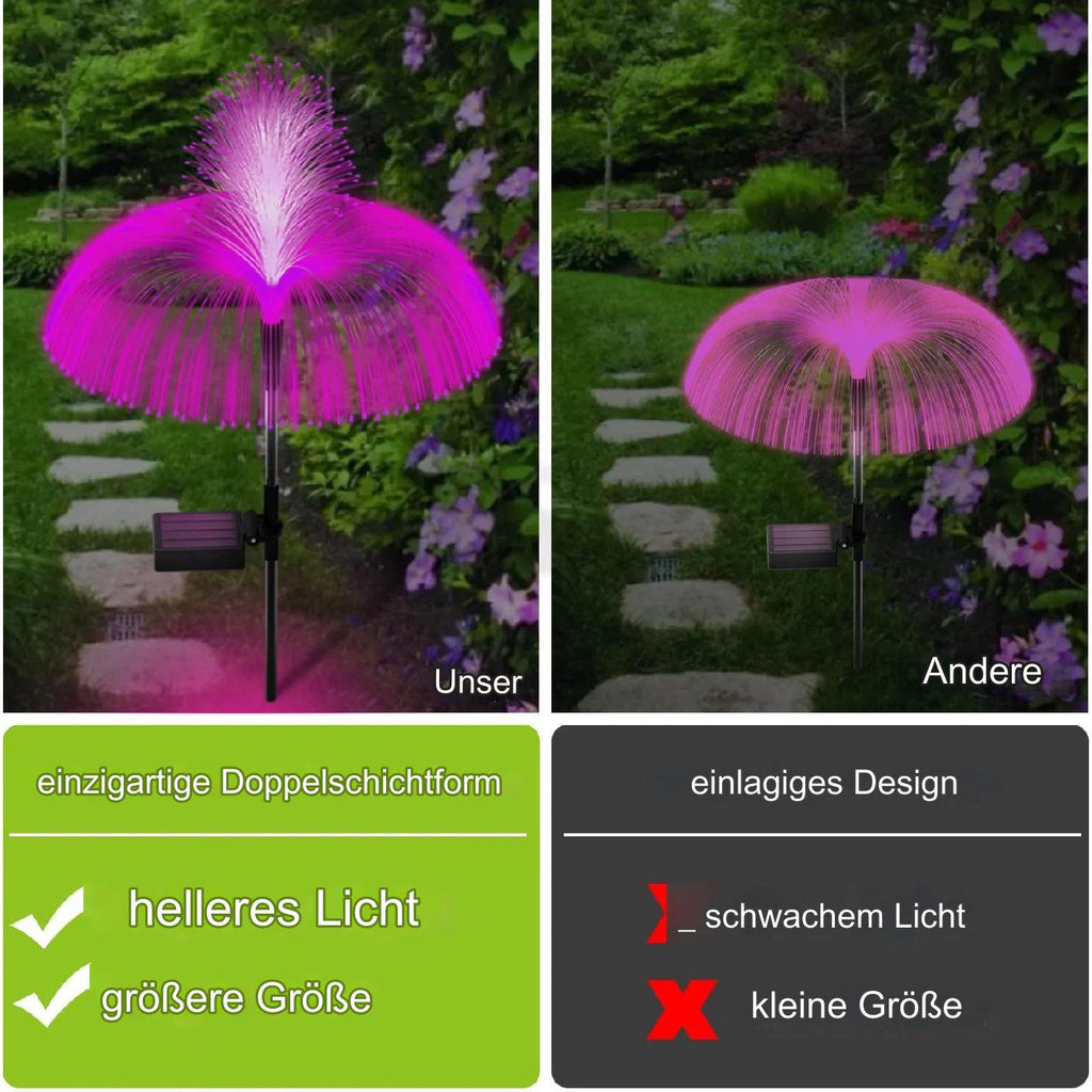 Solar glowing Jelly lights