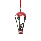 Nordic Iron Christmas Hot Air Balloon Parachute Pendant Creative Decorations Tree Charms Hangings