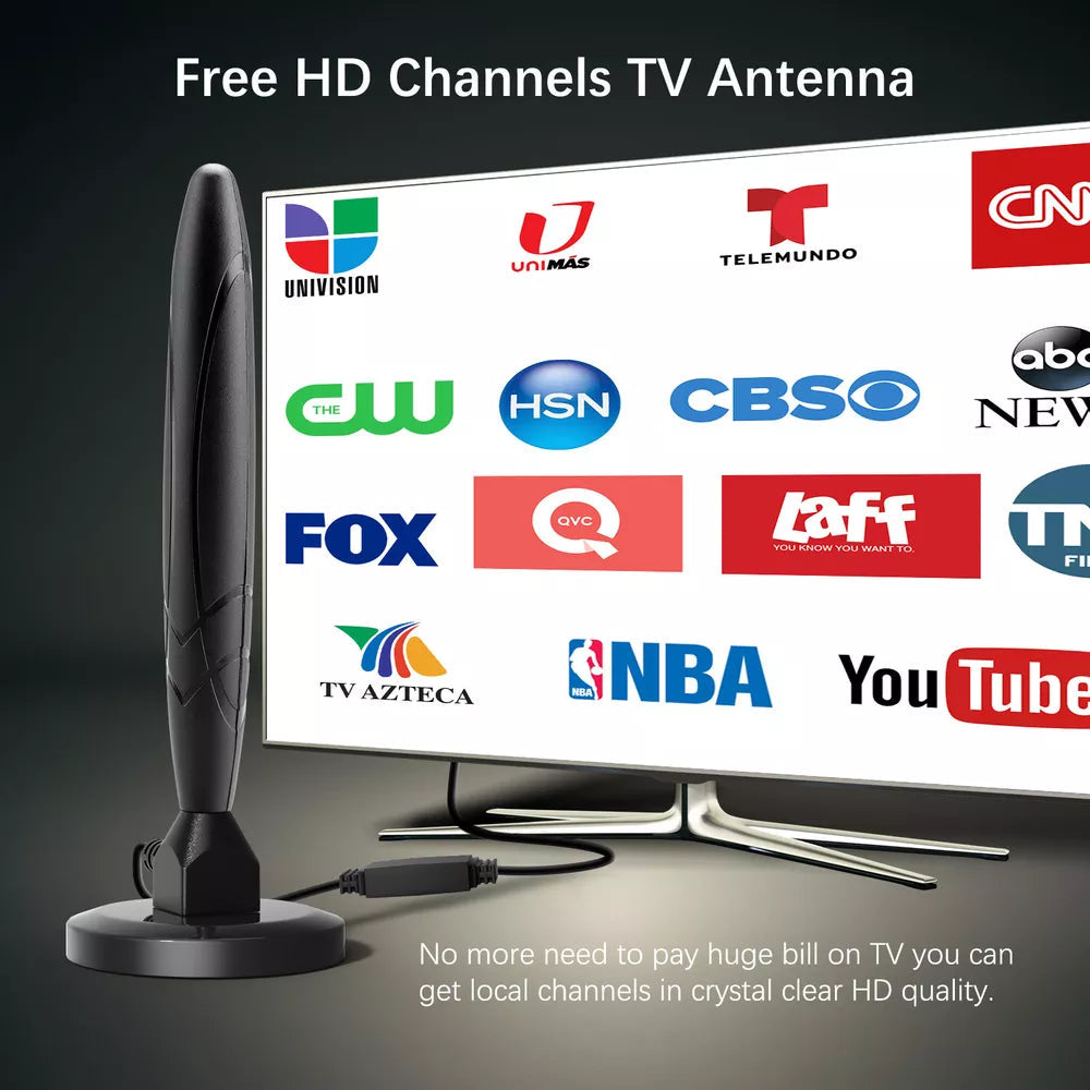 HDTV 4K Magnetic Digital Antenna High-Performance Indoor Antenna with Amplifier
