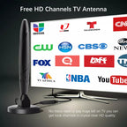 HDTV 4K Magnetic Digital Antenna High-Performance Indoor Antenna with Amplifier