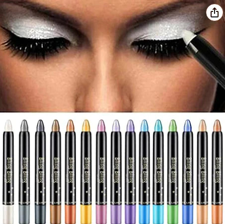15 Color Highlighter Eye Shadow Stick