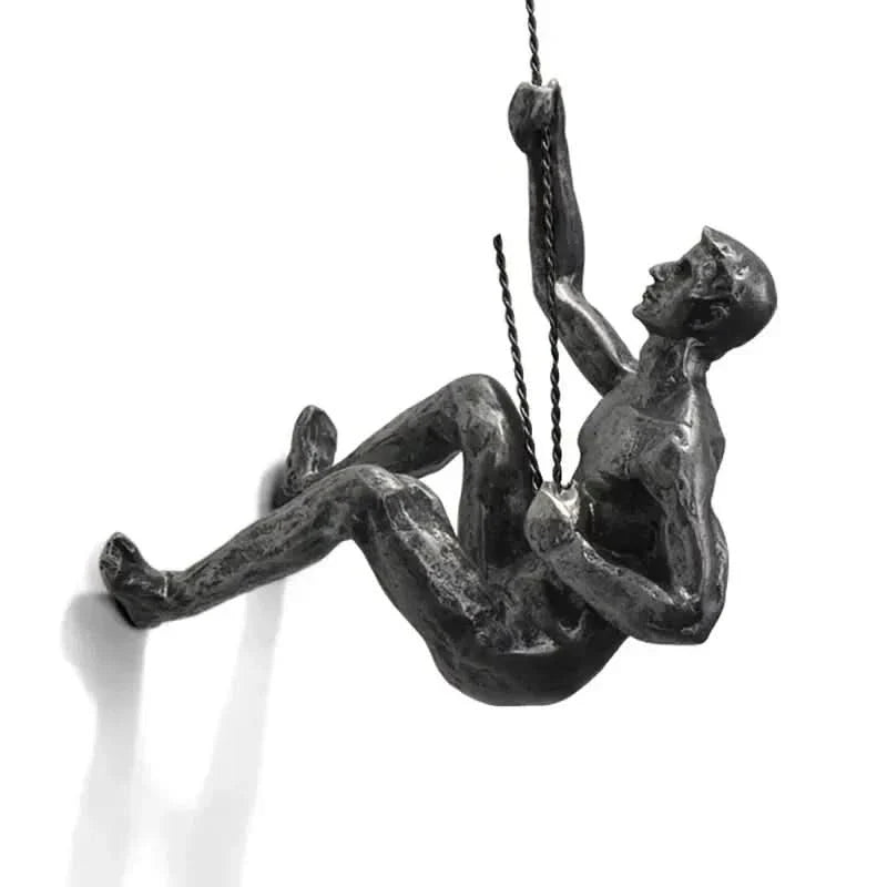 Climbing Man Wall Art Set of 3