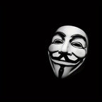 Men's Full Face Plastic Halloween Mask | Anonymous Cosplay