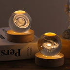 3D Engraved Crystal Ball - Celestia