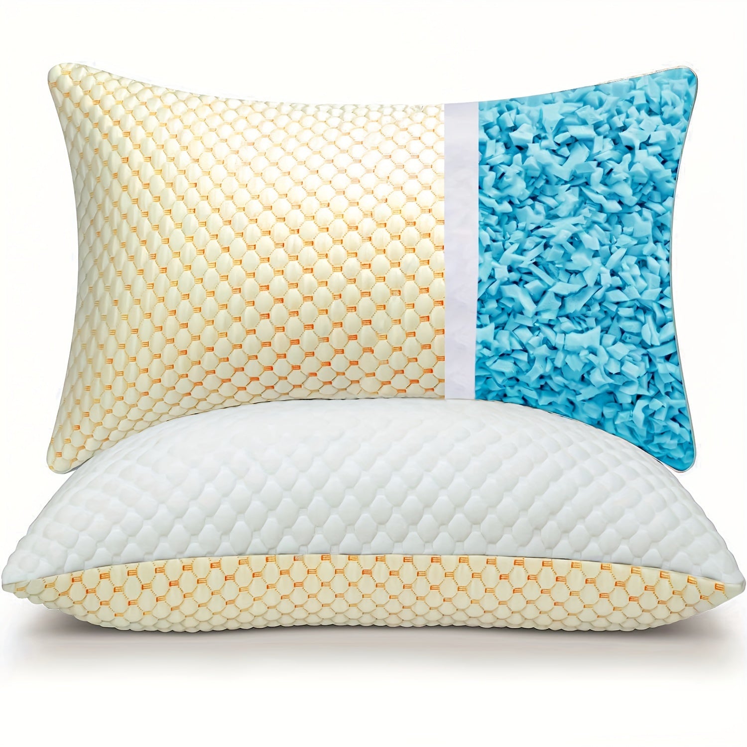 ChillPillow Breeze - Cooling Memory Foam Pillow with Bamboo Cover