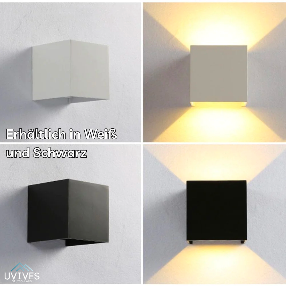 LuminaCube Wireless Luxury Wall Lamp