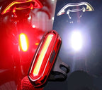 Rechargeable safety light with 240° viewing angle