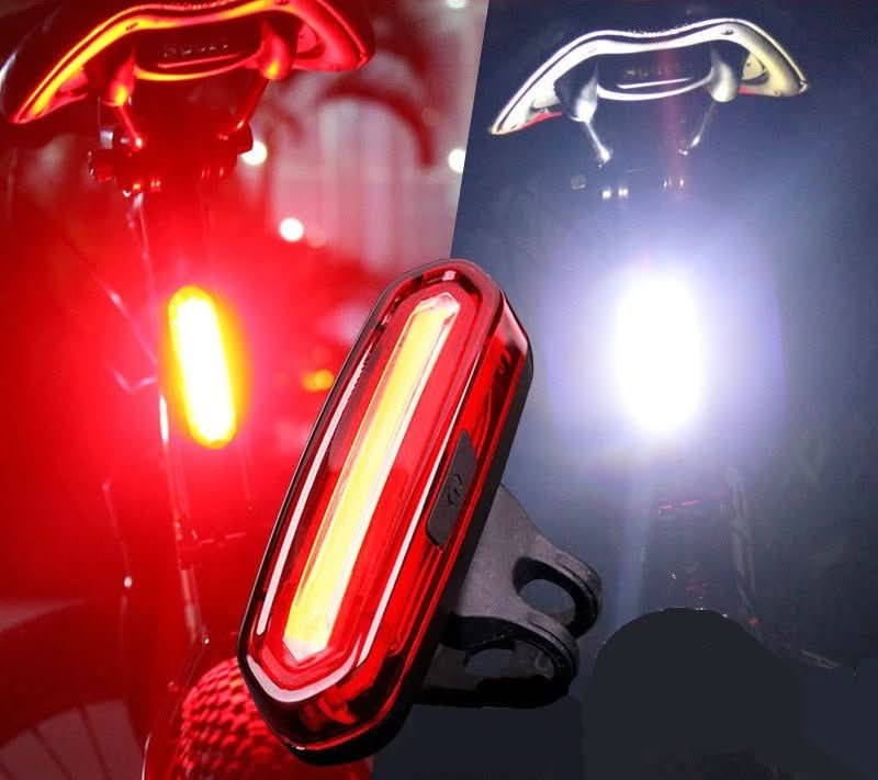 Rechargeable safety light with 240° viewing angle