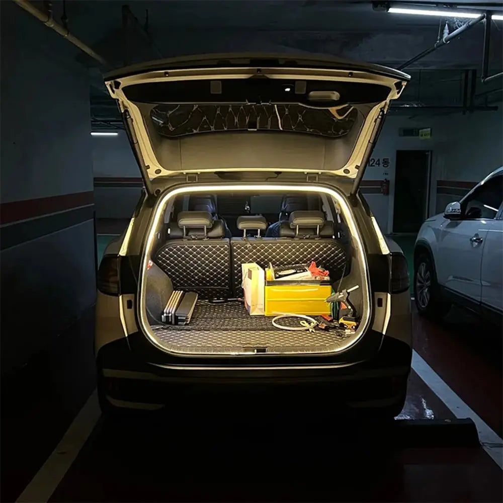LED light strip for the trunk – flexible, waterproof interior lighting