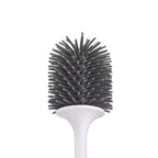 Silicone Toilet Brush with Holder | Modern, Efficient Loo Brush for Home Cleaning