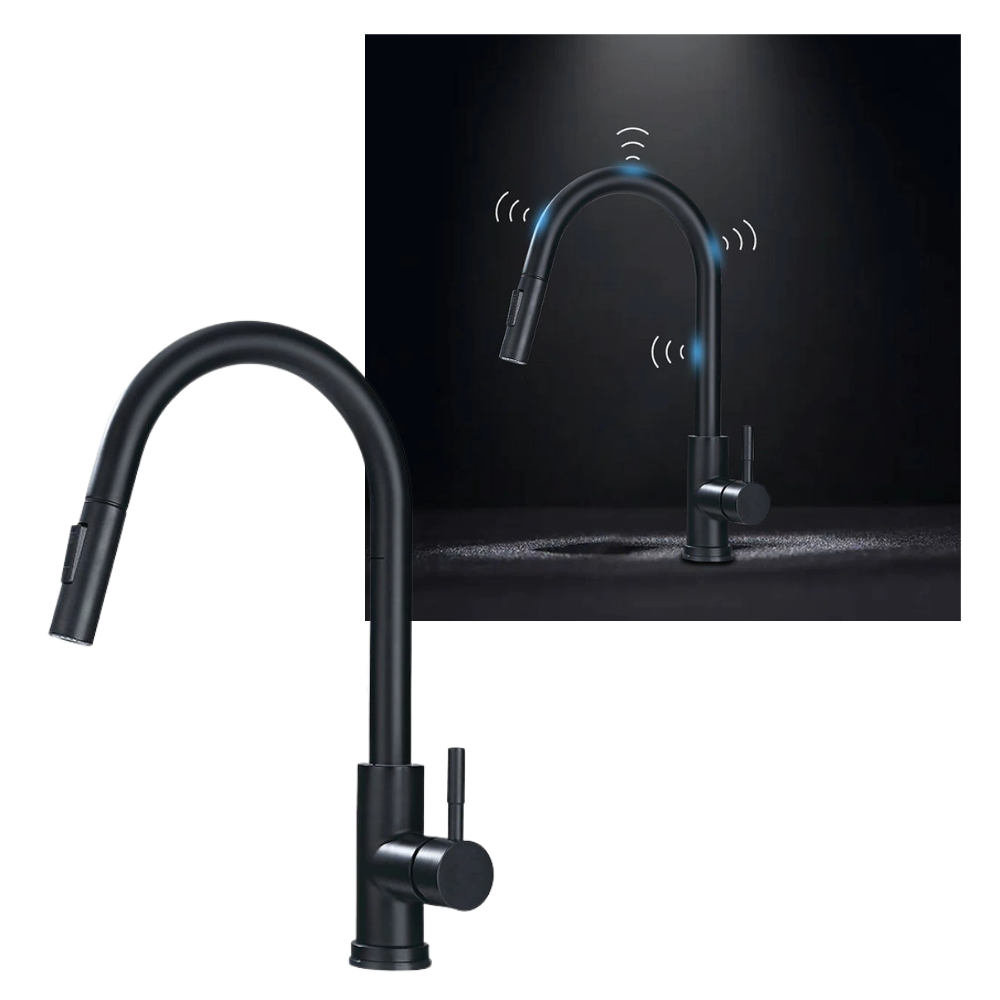 Flexible Kitchen Faucet with Sensor