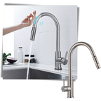 Flexible Kitchen Faucet with Sensor