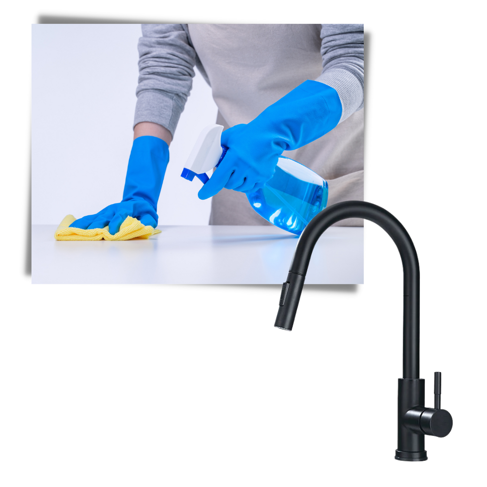 Flexible Kitchen Faucet with Sensor