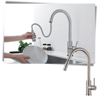 Flexible Kitchen Faucet with Sensor
