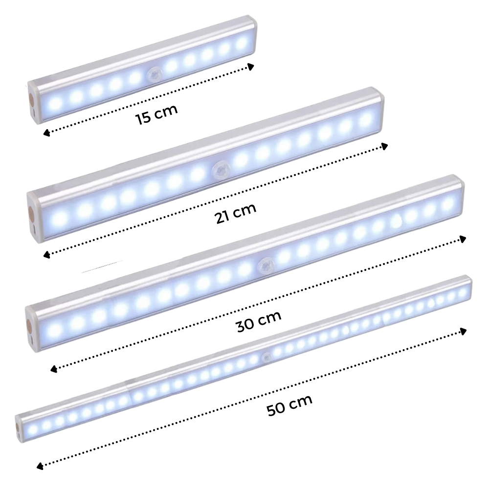Magnetic motion sensor LED lamp
