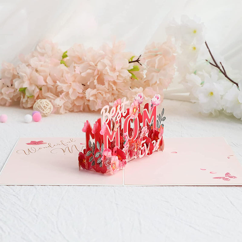 Mother's Day Card 3D