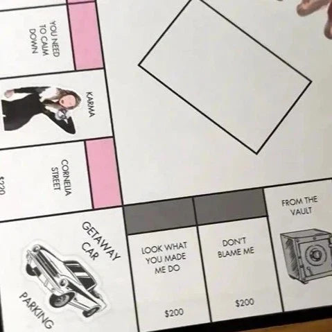 SWIFTOPOLY - TS 'Swiftie' Monopoly Board Game
