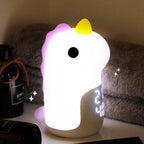 Unilora DreamLight Alarm Clock | Unicorn Design | Timer & LED Night Light | Nursery Decor