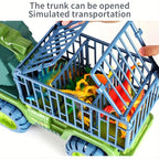 Adventure set with dinosaurs & vehicles for explorers
