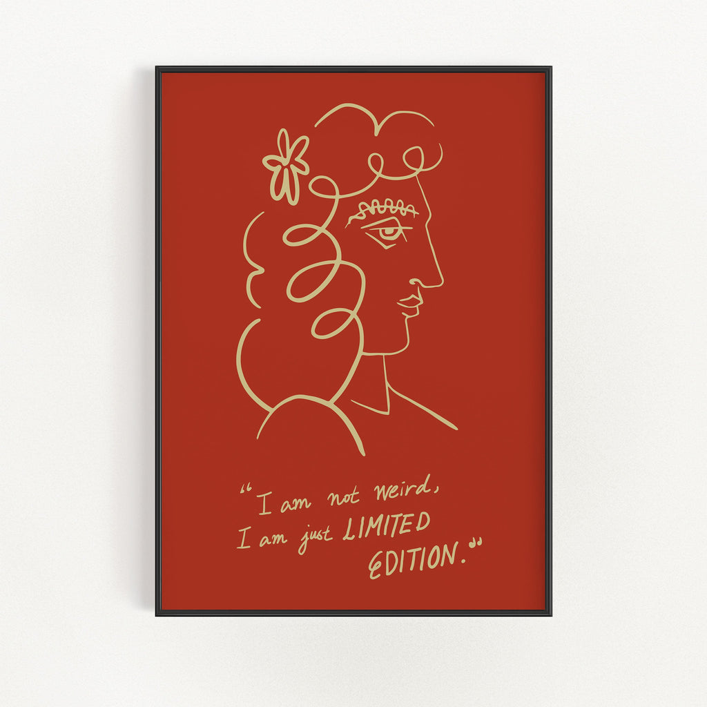 I am a limited edition