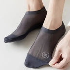 4 Pair Breathable, Invisible Moisture-Wicking Mesh Socks