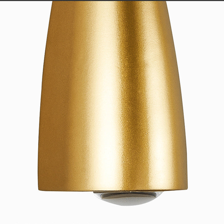 Modern Simple Long Horn 2-Light LED Indoor and Outdoor Wall Light