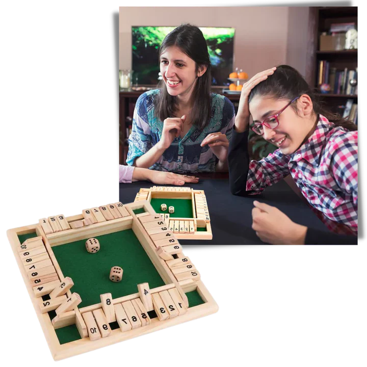 Wooden Dice Game
