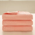 Cotura Waffle Blanket | 100% Organic Cotton | Breathable & Elegant | Waffle Structure