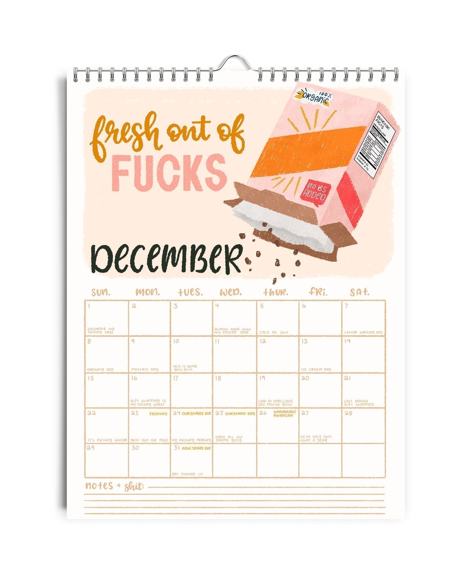 NOW IT'S BACK ON 2025 CALENDAR