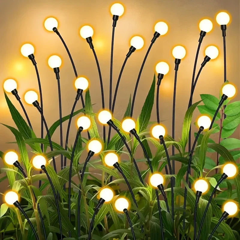 LED Solar Garden Light with Flexible Light Balls – Waterproof Decorative Light for Beds and Paths
