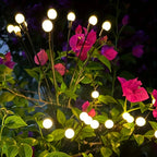 LED Solar Garden Light with Flexible Light Balls – Waterproof Decorative Light for Beds and Paths