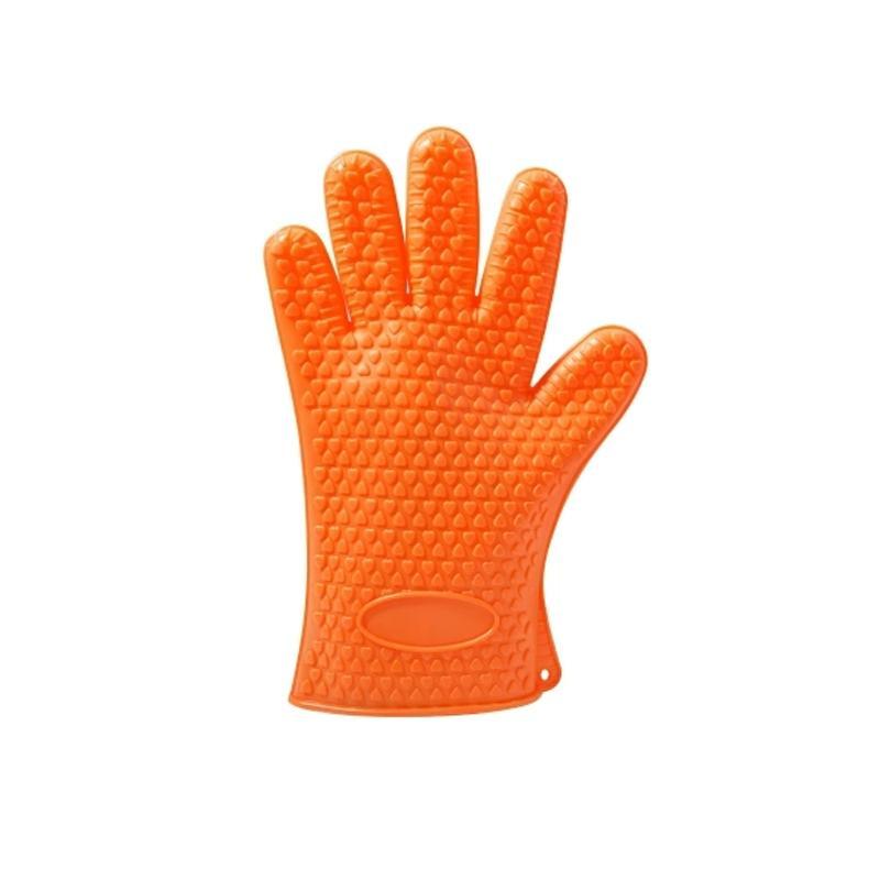 Silicone grips with heat resistance