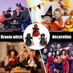 Halloween Witch Doll Statue Decor Desktop