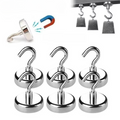 10-Piece Multipurpose Strong Magnetic Hooks Set