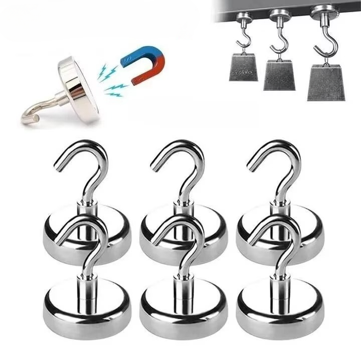 10-Piece Multipurpose Strong Magnetic Hooks Set