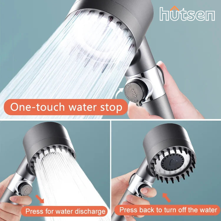 VitaSpray 4-in-1 Wellness Showerhead — Ignite your source of power with each shower for radiant skin and pure relaxation
