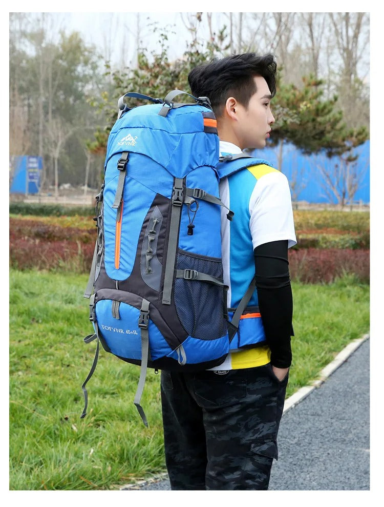 TrailBlazer Backpack – Robust 65L Waterproof Backpack
