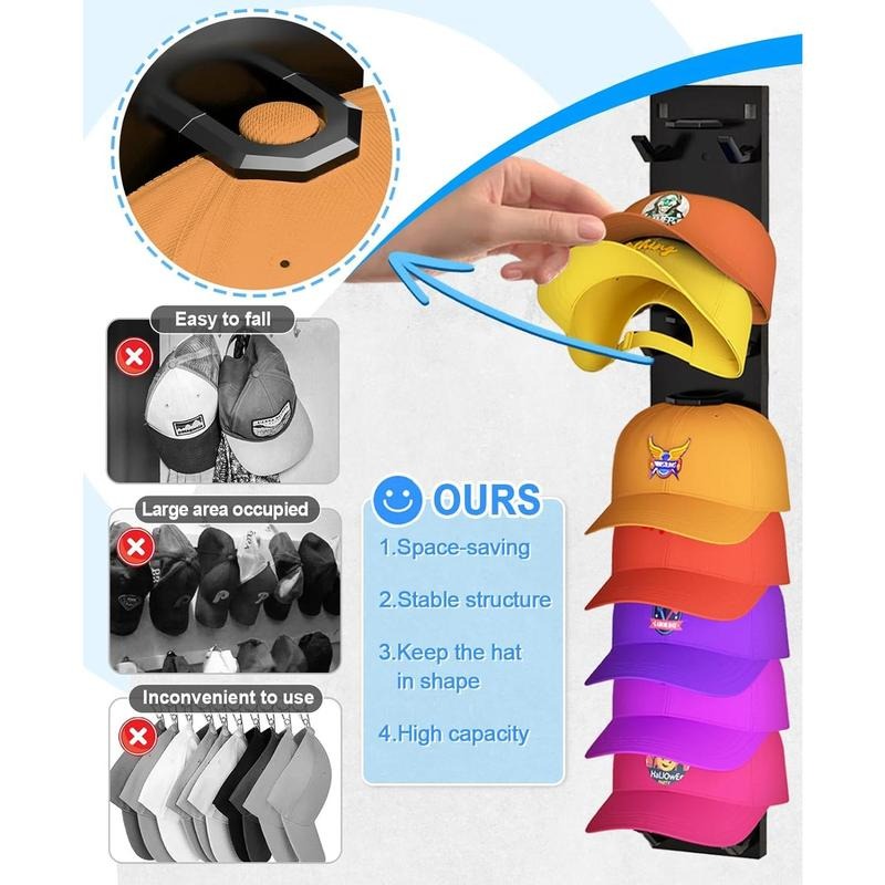 Wall Mounted Hat Organizer