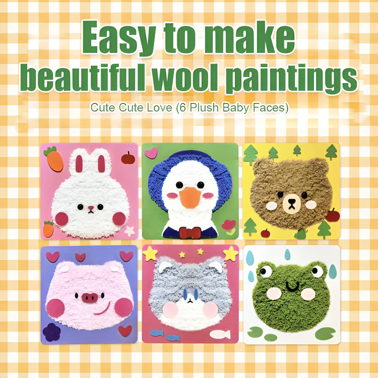 DIY Embroidery Doll Kit for Kids — Unleash playful creativity and pride in little hands!