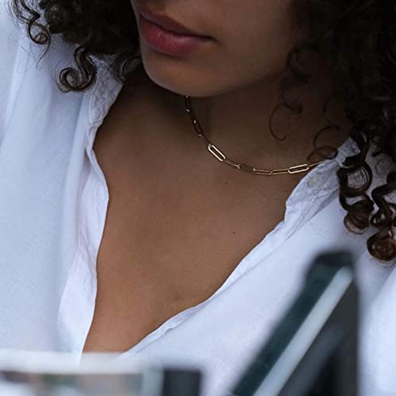 Golden Initial Necklaces for Women