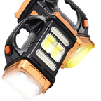 PowerBeam 4-in-1 Emergency Flashlight – Powerbank & Solar Energy for Survival in the Outdoors