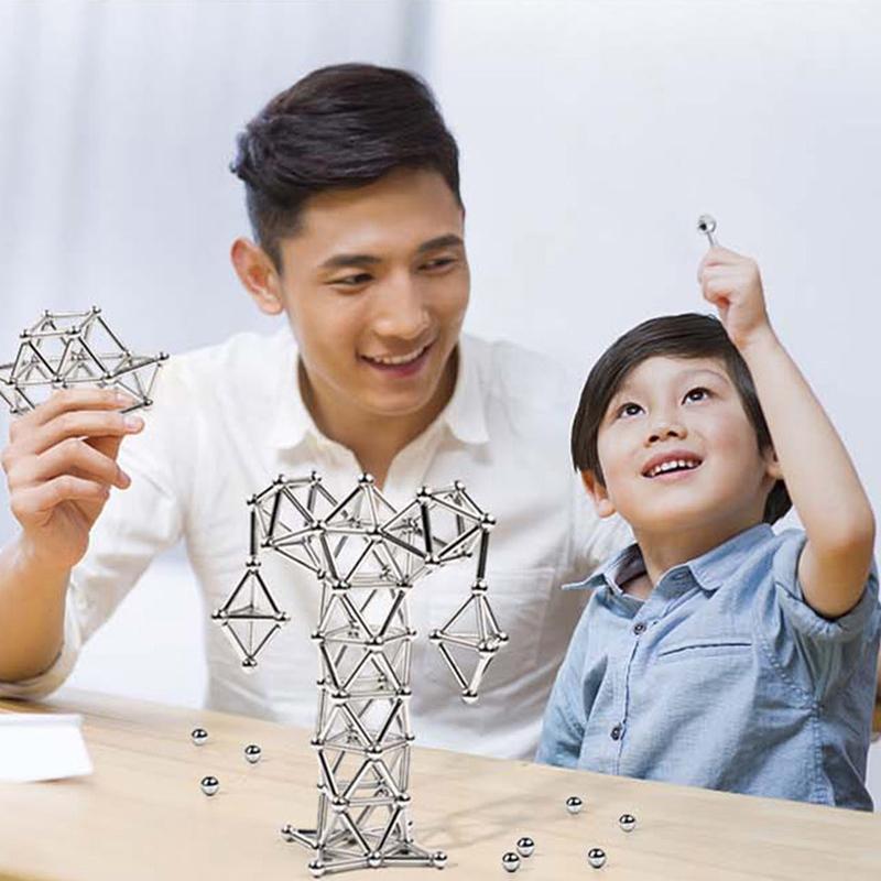 DIY magnetic balls and rod set