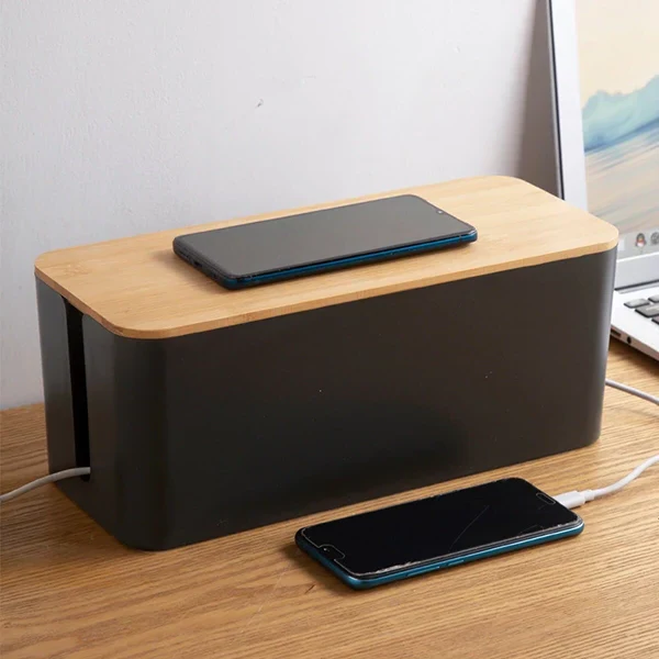 Wire Organizer Box for Tidy Cable Management