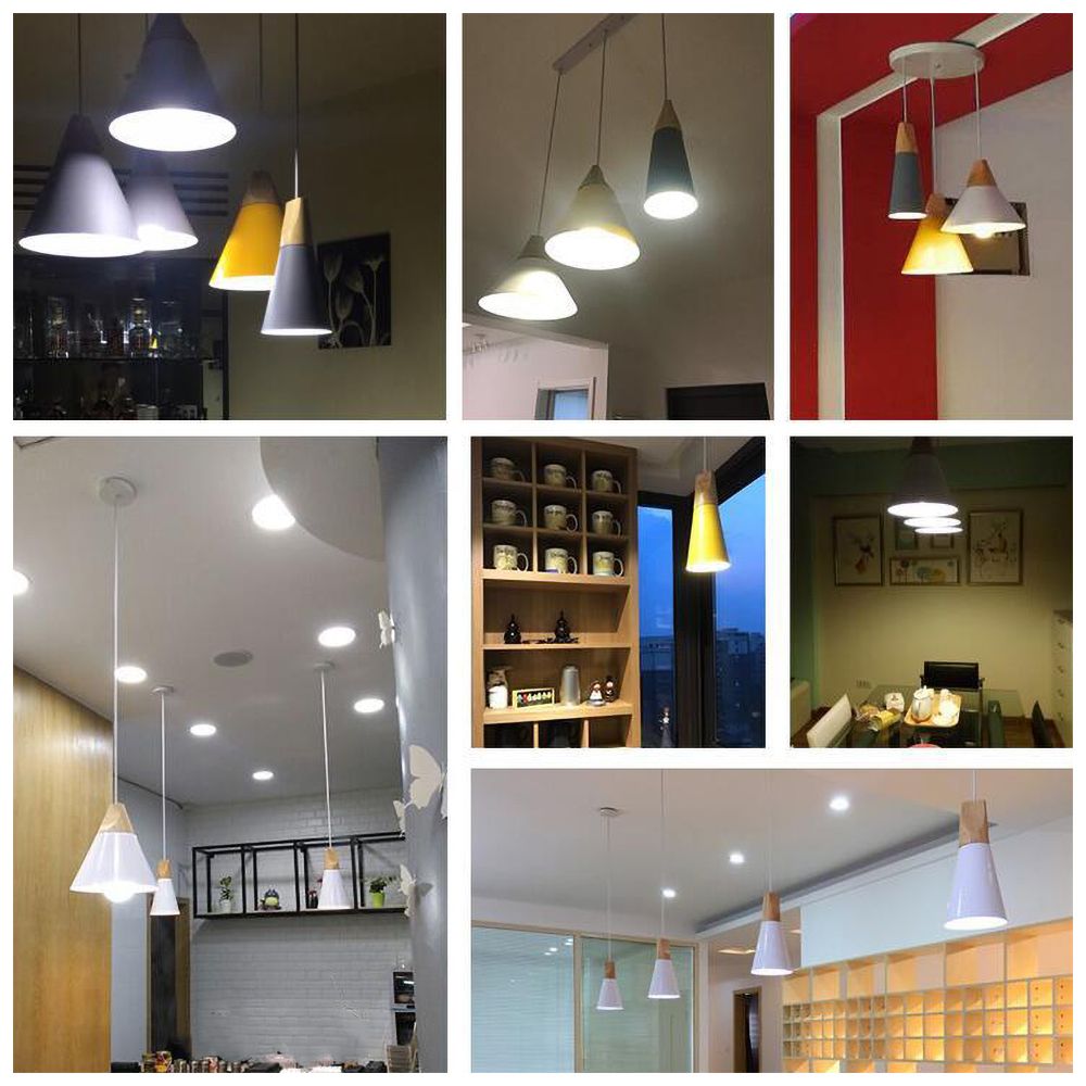 Minimalistic Wooden Pendant Light | NordicLight